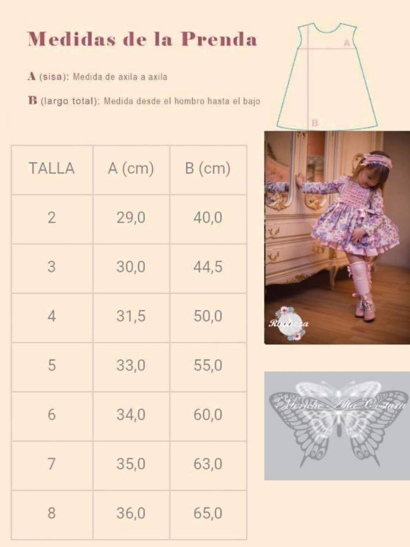 VESTIDO JARDIN DE NÁCAR – Alta Costura Infantil