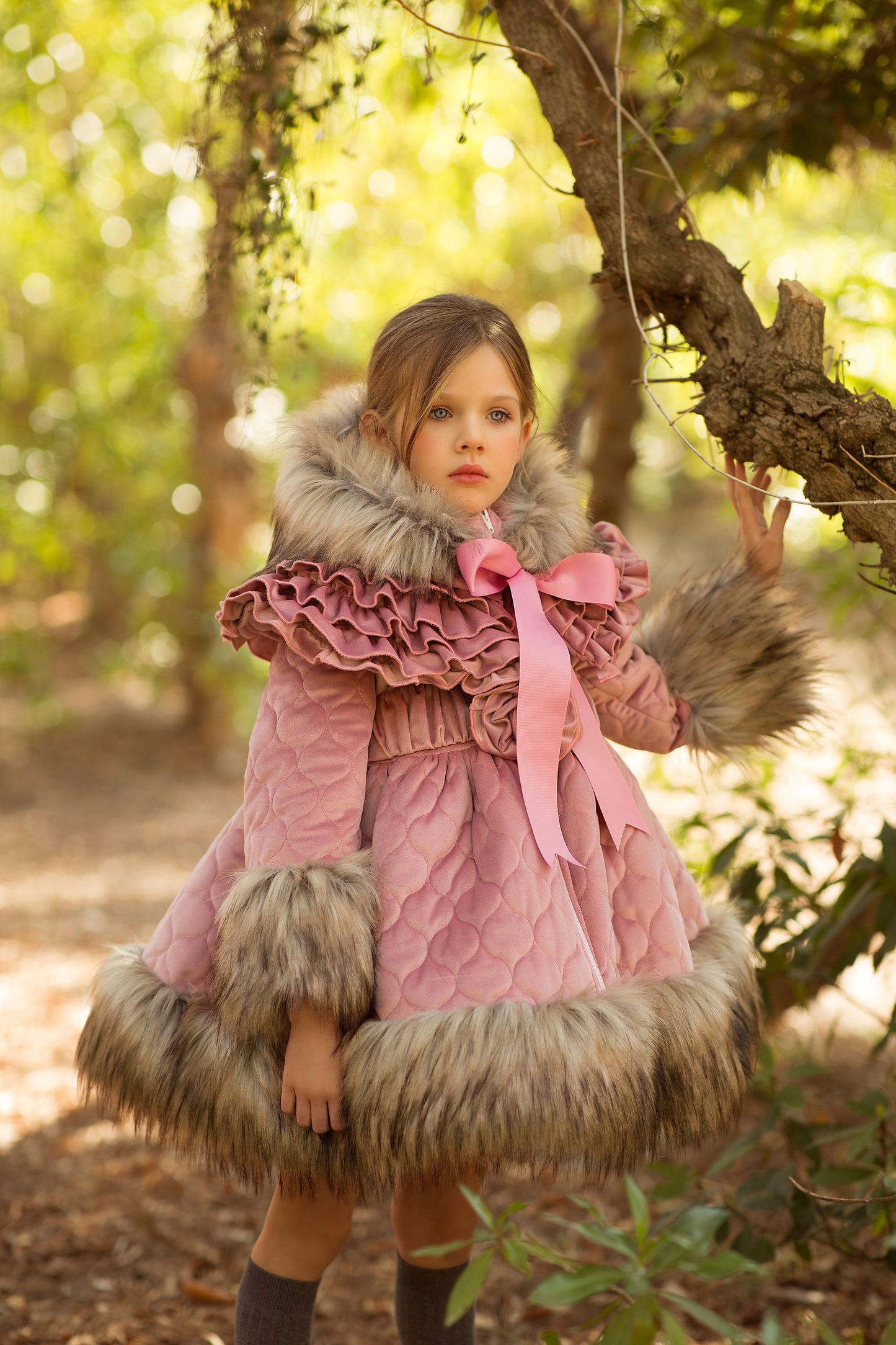 ABRIGO NORDICO BABY PINK