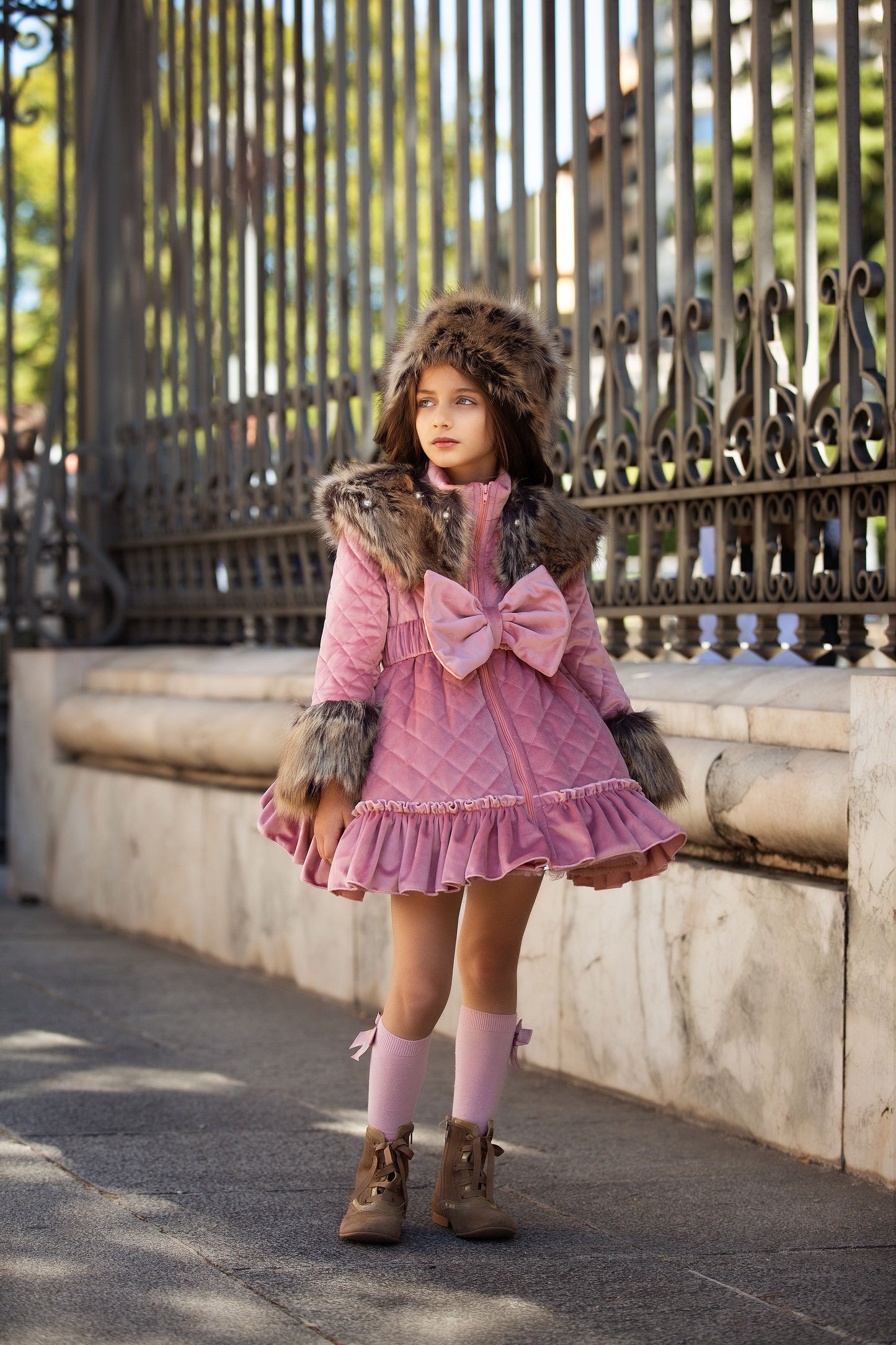 ABRIGO NÓRDICO BABY PINK