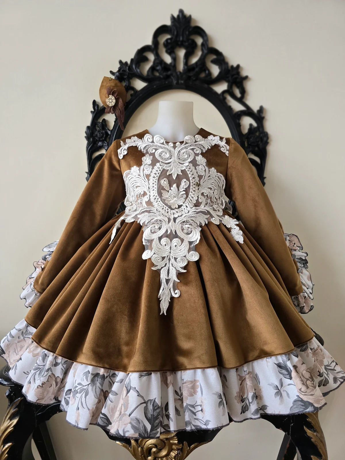 VESTIDO CARAMEL