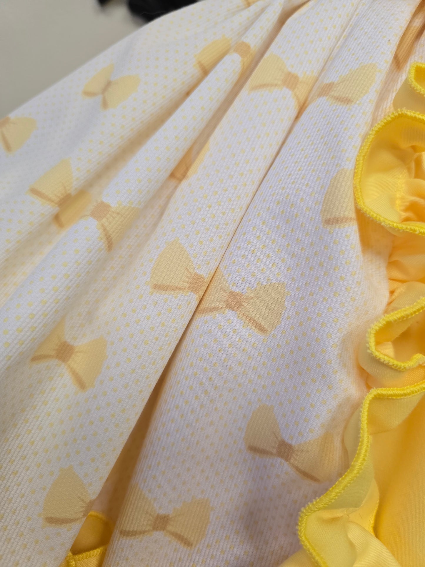 VESTIDO SOL DE AZAHAR - Alta Costura Infantil