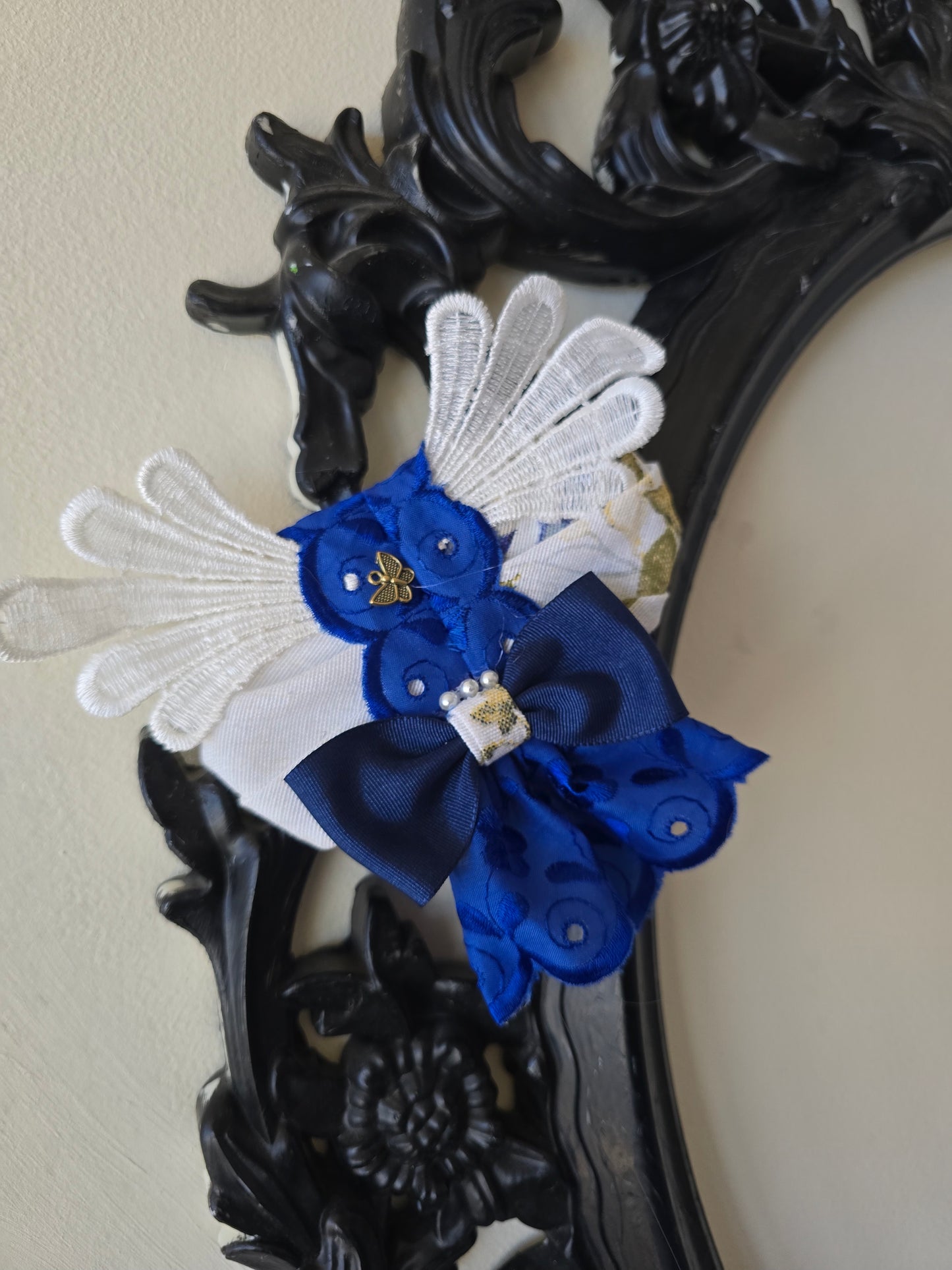 VESTIDO AZUL DE AZULEJO - Alta Costura Infantil