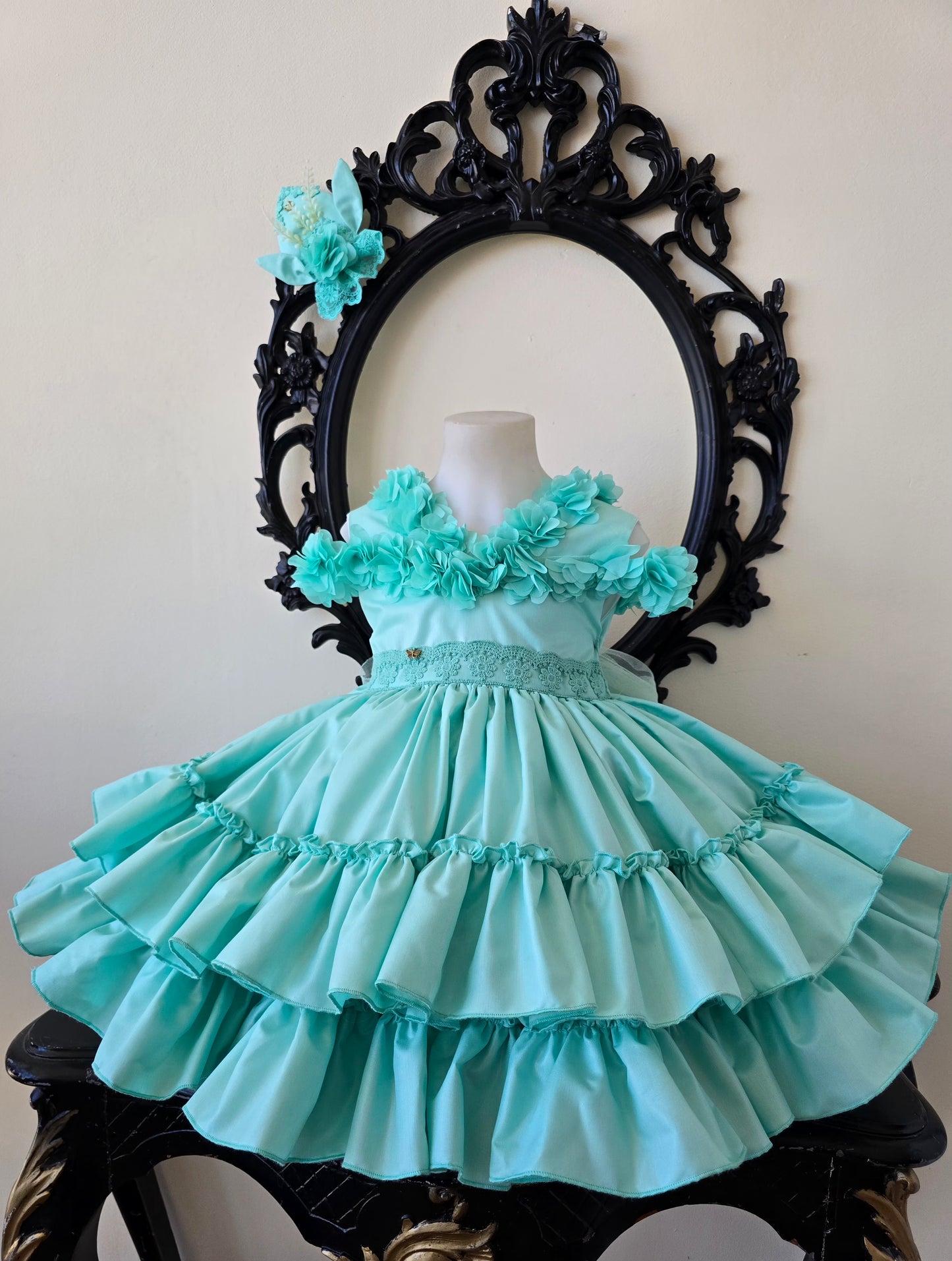 VESTIDO BRISA DE CALYPSO - Alta Costura Infantil