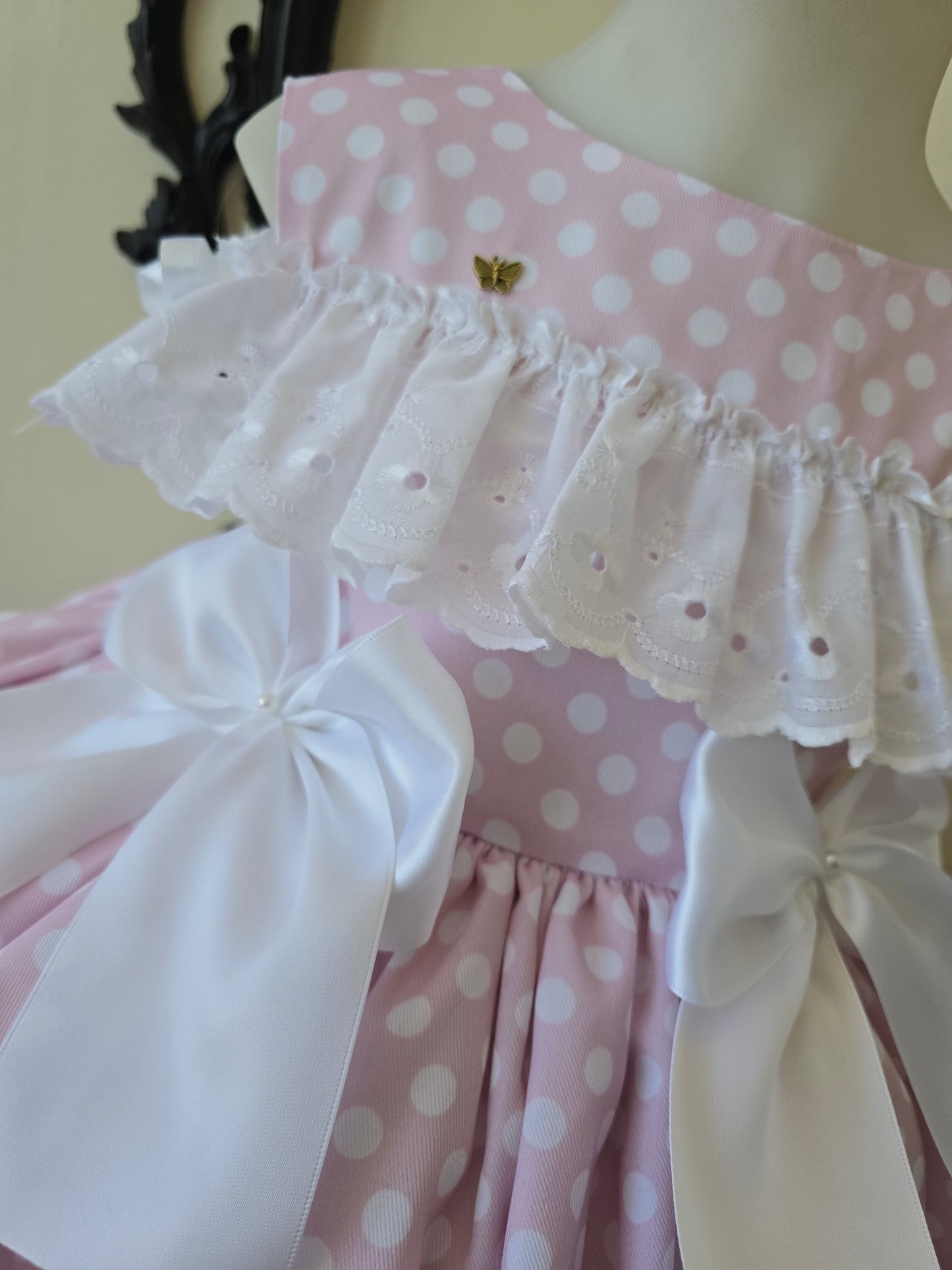 VESTIDO SUSURRO DE AZAHAR – Alta Costura Infantil