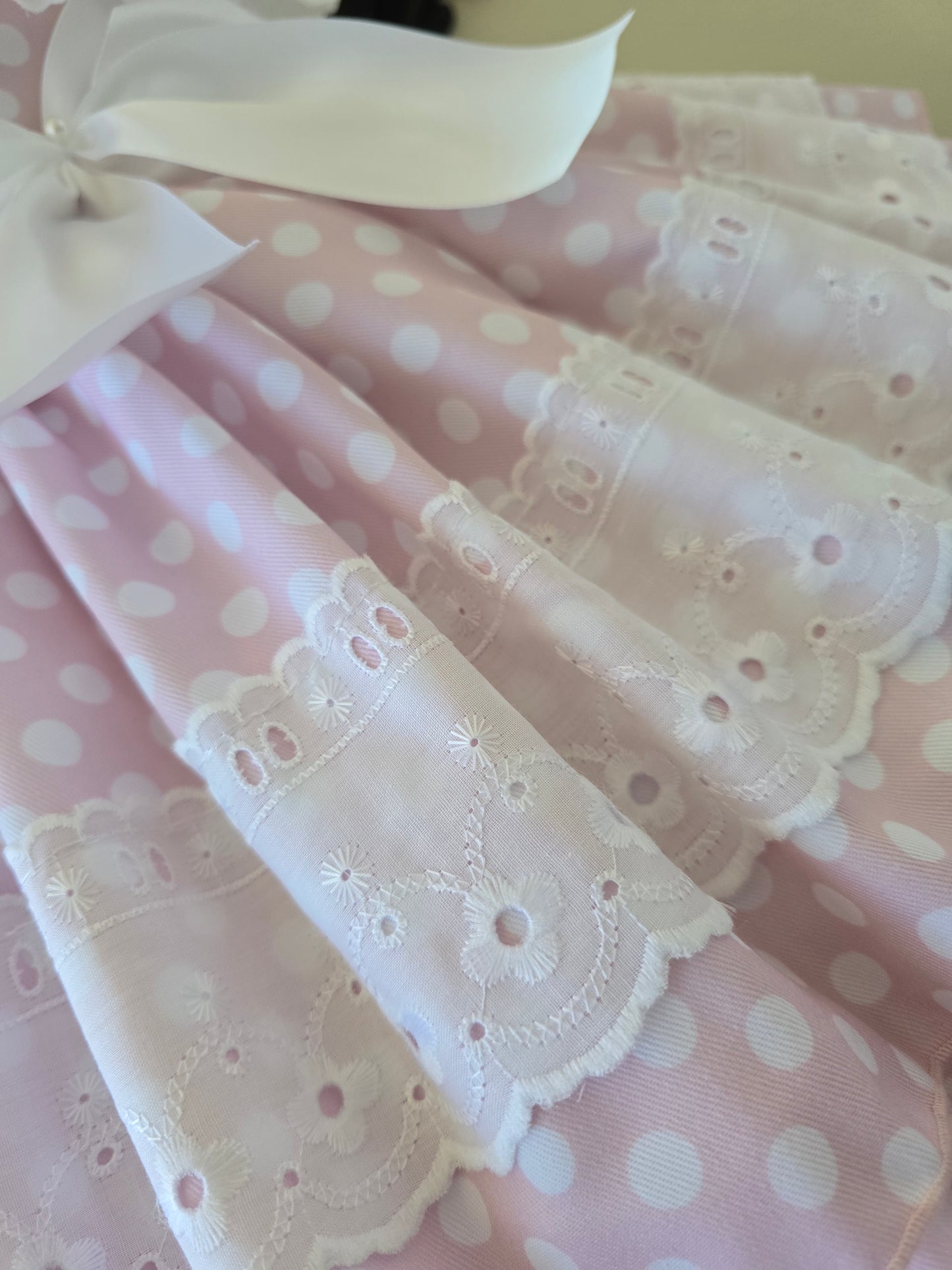 VESTIDO SUSURRO DE AZAHAR – Alta Costura Infantil
