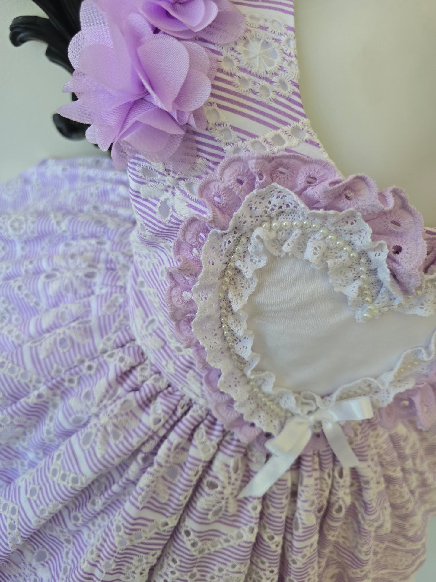 VESTIDO BRUMA DE LAVANDA– Alta Costura Infantil