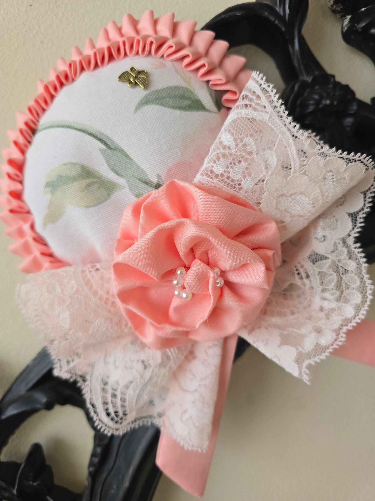 VESTIDO ROSA DE LEVANTE- Alta Costura Infantil