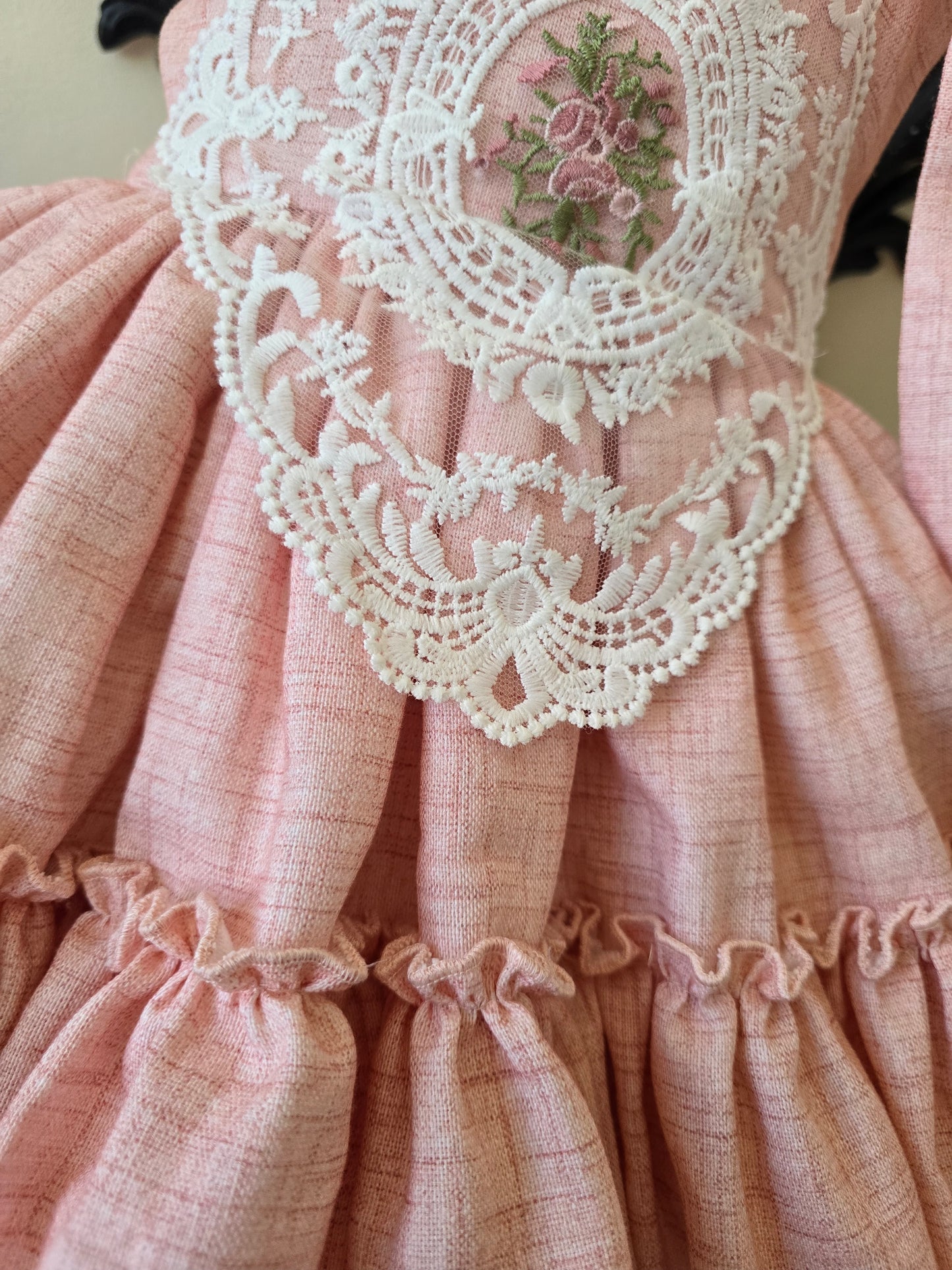 VESTIDO BRUMA DE NÁCAR - Alta Costura Infantil