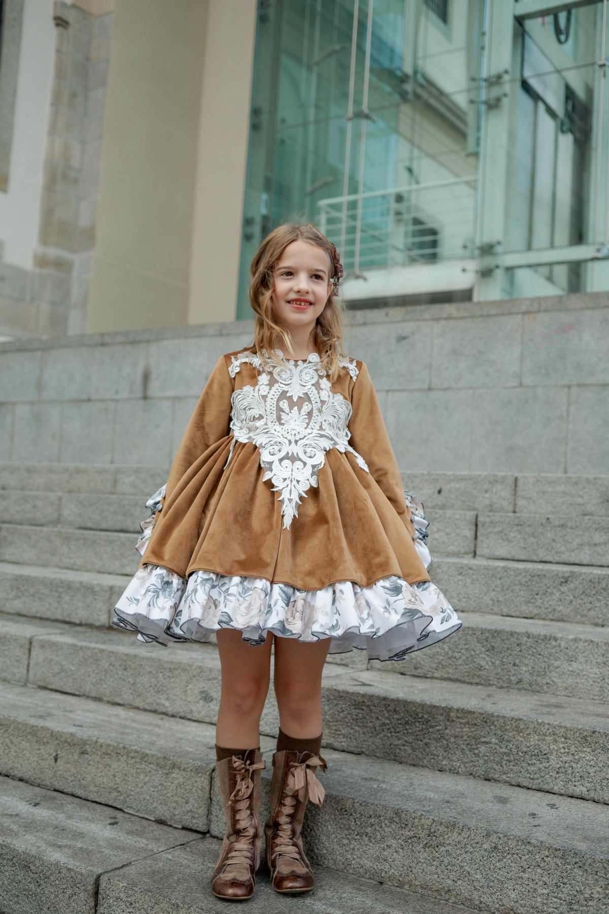 VESTIDO CARAMEL