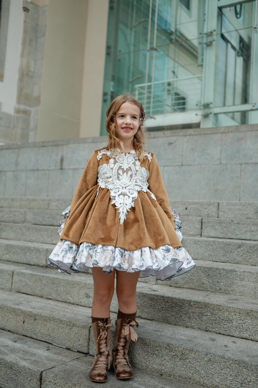 VESTIDO CARAMEL
