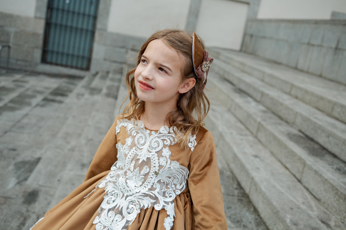 VESTIDO CARAMEL