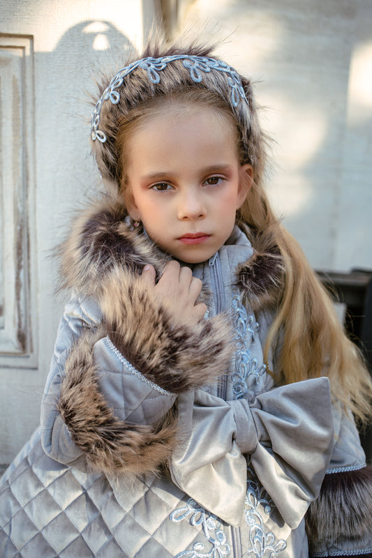 ABRIGO HEIRLOOM PLATEADO