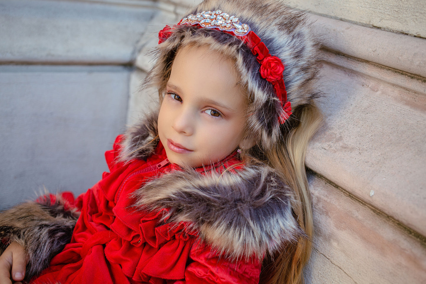 ABRIGO NÓRDICO HEIRLOOM ROJO