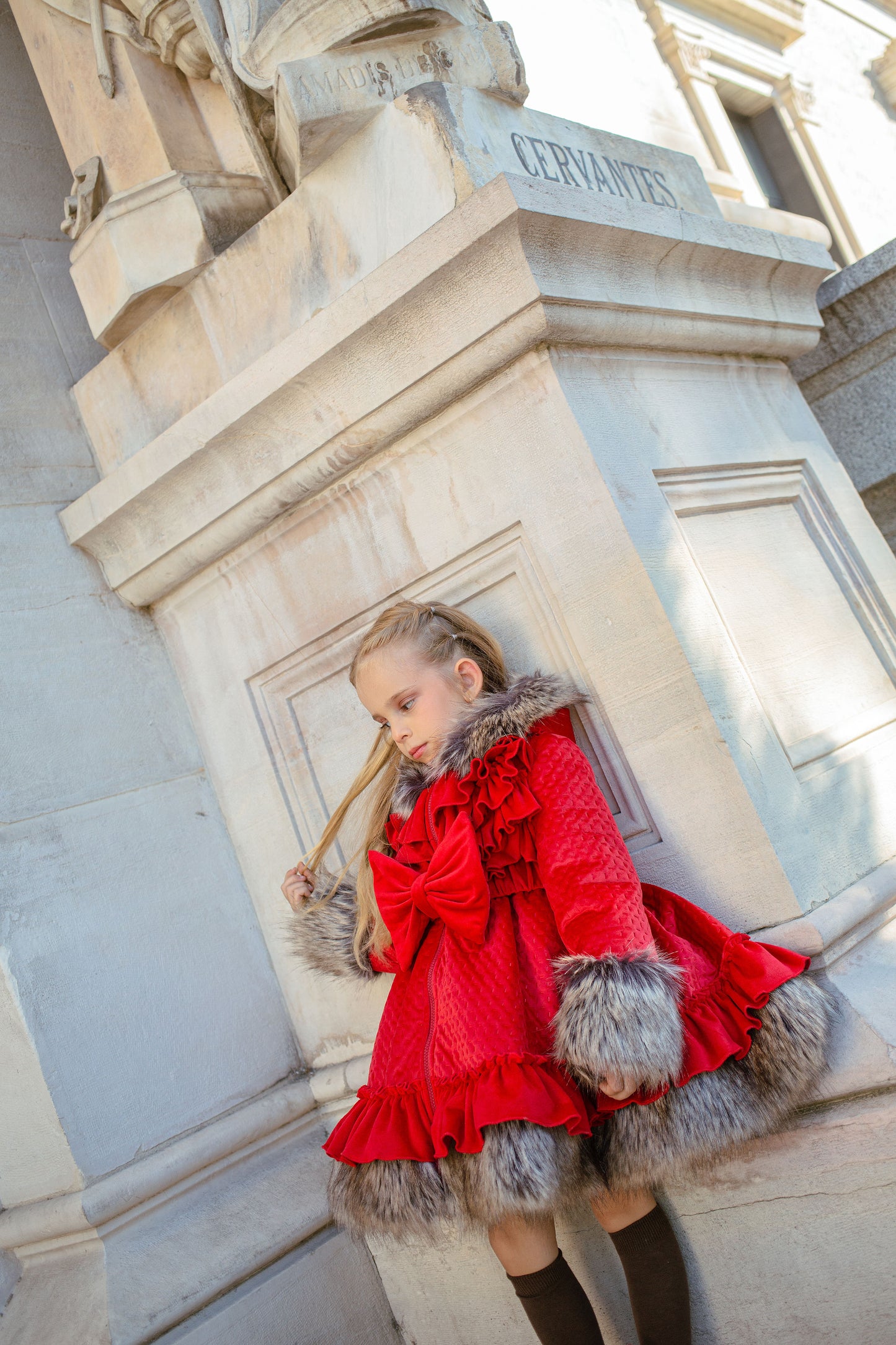 ABRIGO NÓRDICO HEIRLOOM ROJO