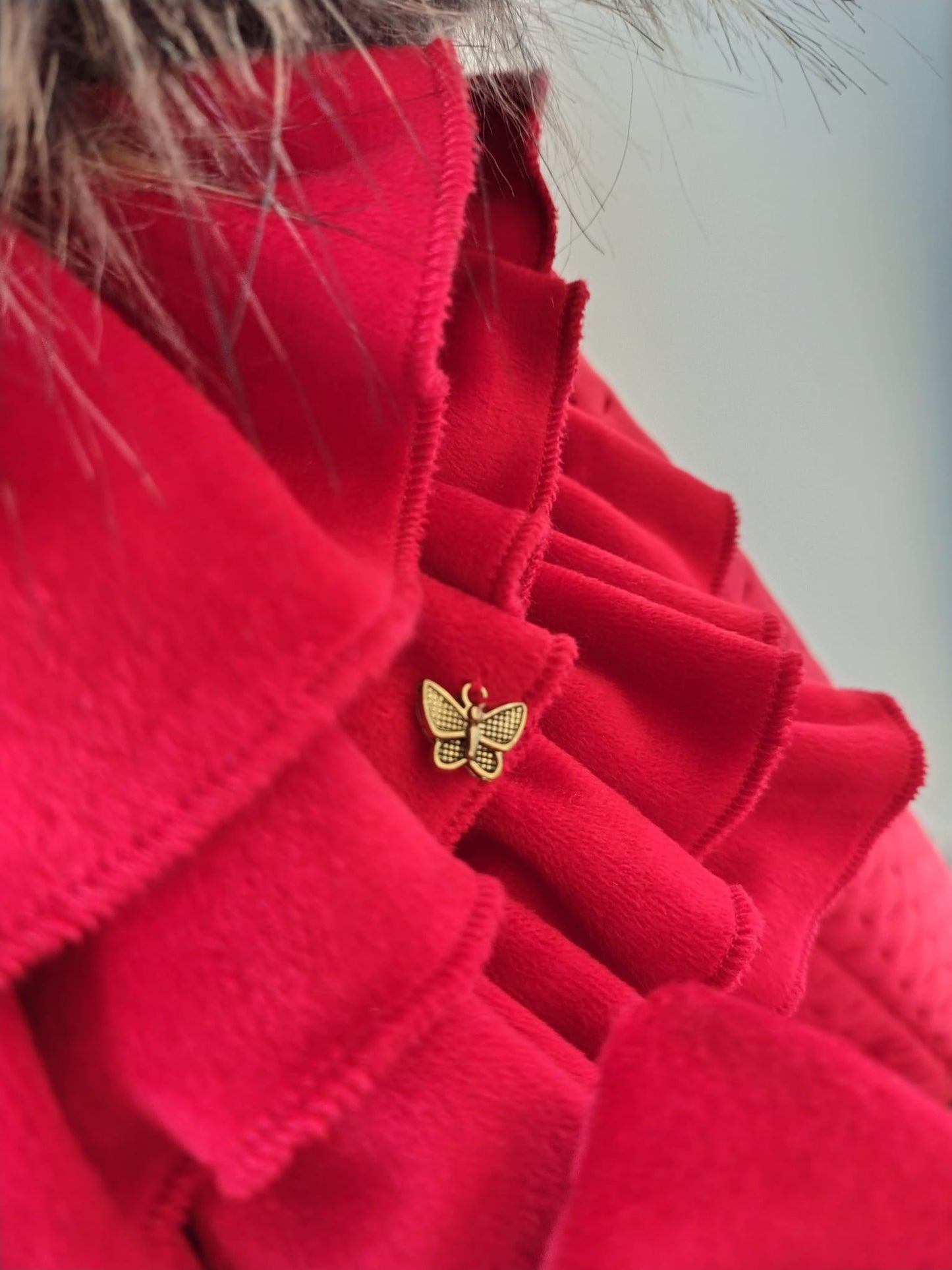 ABRIGO NÓRDICO HEIRLOOM ROJO